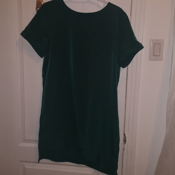 Long blouse dress with front pocket - Picture 3 of 6